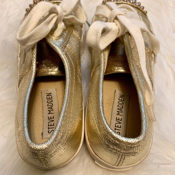 Steve Madden | Gold Platform Braady - Picture 5 of 8